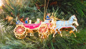 One of our treasured White House ornaments (thank you, George).