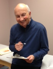 Blurry but happy Banjo Man.